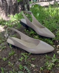 151924 Женские кожаные сабо Topas™ оптом от производителя обуви
