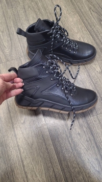 153728 Мужские кожаные ботинки,сапоги Topas™ оптом от производителя обуви 153728