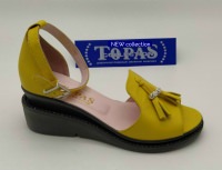134197 Женские кожаные босоножки Topas™ оптом от производителя обуви