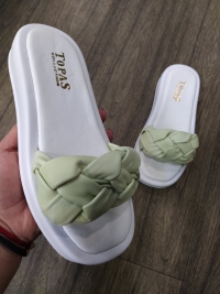 145108 Женские кожаные сабо Topas™ оптом от производителя обуви