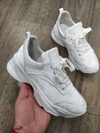143559 Женские кожаные кроссовки Topas™ оптом от производителя обуви