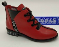133185 Женские кожаные ботинки Topas™ оптом от производителя