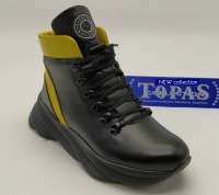 133200 Женские кожаные ботинки Topas™ оптом от производителя