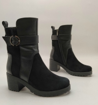 138551 Женские кожаные ботинки Topas™ оптом от производителя