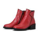 139289 Женские кожаные ботинки Topas™ оптом от производителя