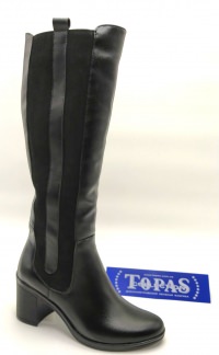 133817 Женские кожаные сапоги Topas™ оптом от производителя обуви