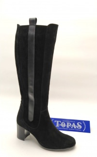 133818 Женские кожаные сапоги Topas™ оптом от производителя обуви