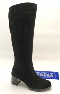 133821 Женские кожаные сапоги Topas™ оптом от производителя обуви