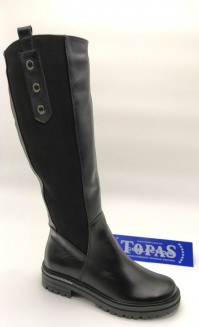 133824 Женские кожаные сапоги Topas™ оптом от производителя обуви
