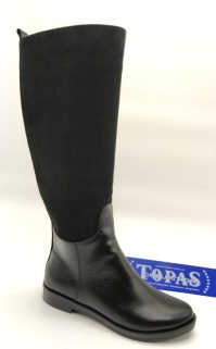 133825 Женские кожаные сапоги Topas™ оптом от производителя обуви