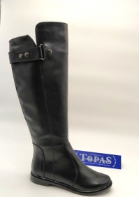 133829 Женские кожаные сапоги Topas™ оптом от производителя обуви