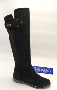 133830 Женские кожаные сапоги Topas™ оптом от производителя обуви