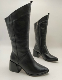 138624 Женские кожаные сапоги Topas™ оптом от производителя обуви