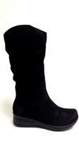 27841 Женские кожаные сапоги Topas™ оптом от производителя обуви