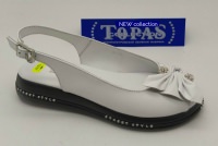 134185 Женские кожаные босоножки Topas™ оптом от производителя обуви