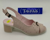 134200 Женские кожаные босоножки Topas™ оптом от производителя обуви 134200