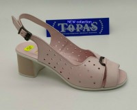 134203 Женские кожаные босоножки Topas™ оптом от производителя обуви