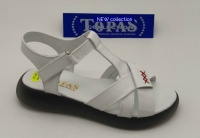 134220 Женские кожаные босоножки Topas™ оптом от производителя обуви