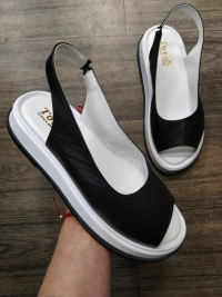 144905 Женские кожаные босоножки Topas™ оптом от производителя обуви