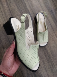 145115 Женские кожаные босоножки Topas™ оптом от производителя обуви