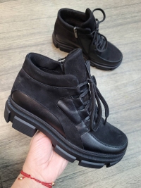 150468 Женские кожаные ботинки Topas™ оптом от производителя