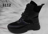 148158 Женские кожаные ботинки Topas™ оптом от производителя 148158