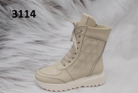 148104 Женские кожаные ботинки Topas™ оптом от производителя 148104