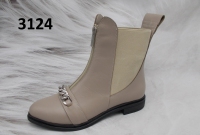 148116 Женские кожаные ботинки Topas™ оптом от производителя