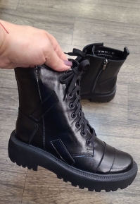 148165 Женские кожаные ботинки Topas™ оптом от производителя