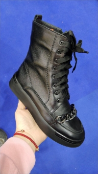 148142 Женские кожаные ботинки Topas™ оптом от производителя