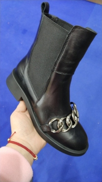 148144 Женские кожаные ботинки Topas™ оптом от производителя