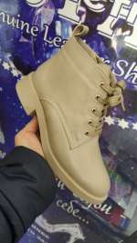148151 Женские кожаные ботинки Topas™ оптом от производителя