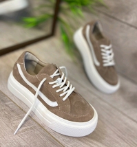 158906 Жіночі шкіряні кросівки Topas (кроссовки) від виробника взуття (обувь) Дніпро (Днепр