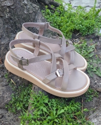 152104 Женские кожаные босоножки Topas™ оптом от производителя обуви