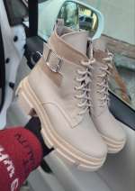 158304 Жіночі шкіряні черевики (женские ботинки натуральная кожа , замша )Topas™ оптом від виробн