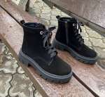 158294 Жіночі шкіряні черевики (женские ботинки натуральная кожа , замша )Topas™ оптом від виробн