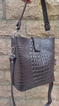 158536 Сумка натуральна шкіра Topas™ від виробника взуття