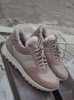 158334 Жіночі шкіряні черевики (женские ботинки натуральная кожа , замша )Topas™ оптом від виробн