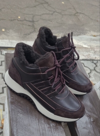 158336 Жіночі шкіряні черевики (женские ботинки натуральная кожа , замша )Topas™ оптом від виробн 158336