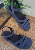 158832 Женские кожаные босоножки (босоніжки натуральна шкіра) Topas™ оптом от производителя обув