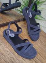 158832 Женские кожаные босоножки (босоніжки натуральна шкіра) Topas™ оптом от производителя обув