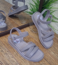 158831 Женские кожаные босоножки (босоніжки натуральна шкіра) Topas™ оптом от производителя обув 158831