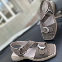 158716 Женские кожаные босоножки (босоніжки натуральна шкіра) Topas™ оптом от производителя обув