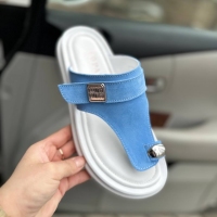 158827 Женские кожаные вьетнамки (літнє жіноче взуття)Topas™ оптом от производителя обуви