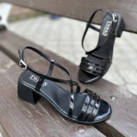 158836 Женские кожаные босоножки (босоніжки натуральна шкіра) Topas™ оптом от производителя обув