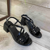 158836 Женские кожаные босоножки (босоніжки натуральна шкіра) Topas™ оптом от производителя обув