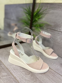 158870 Женские кожаные босоножки (босоніжки натуральна шкіра) Topas™ оптом от производителя обув