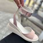 158870 Женские кожаные босоножки (босоніжки натуральна шкіра) Topas™ оптом от производителя обув