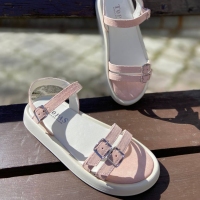 158849 Женские кожаные сабо (жиноче взуття натуральная шкіра)Topas™ оптом от производителя обуви 158849