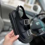 158864 Женские кожаные босоножки (босоніжки натуральна шкіра) Topas™ оптом от производителя обув